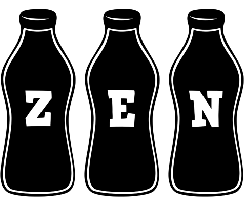 Zen bottle logo