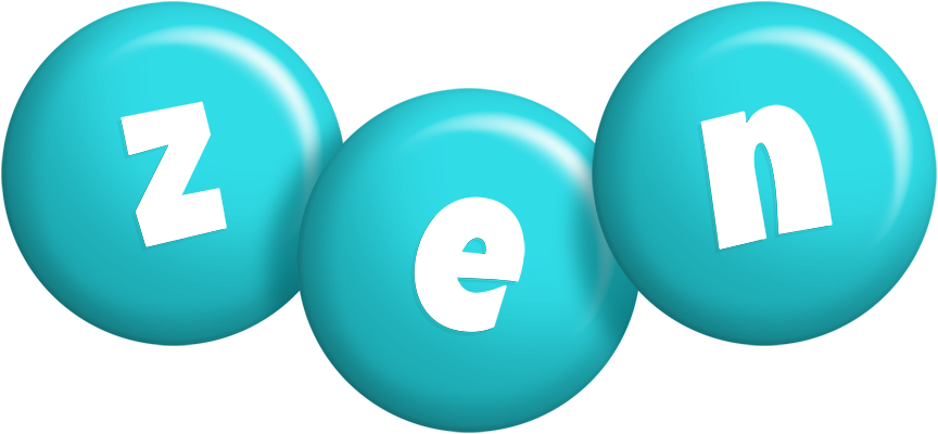 Zen candy-azur logo