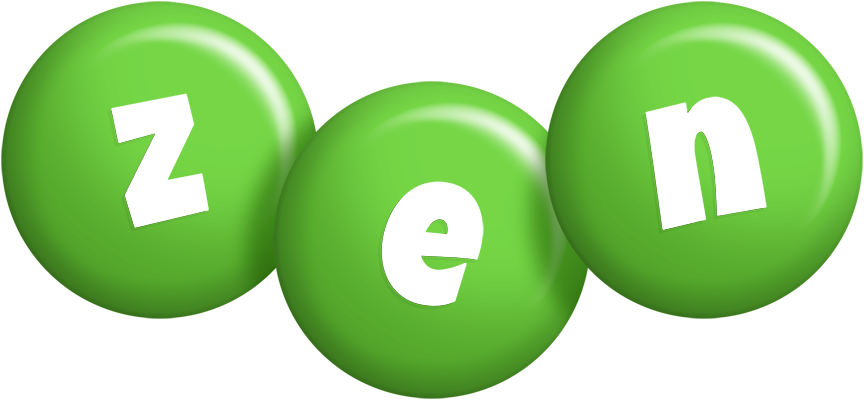 Zen candy-green logo