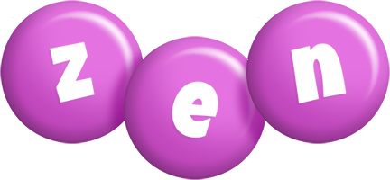 Zen candy-purple logo