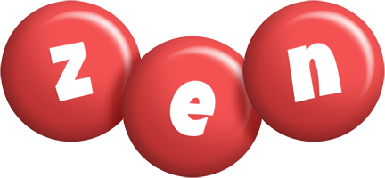 Zen candy-red logo
