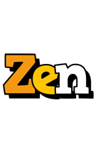Zen cartoon logo