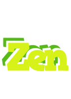 Zen citrus logo