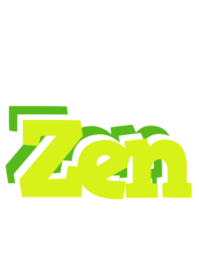 Zen citrus logo
