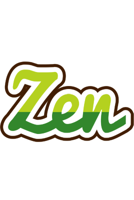 Zen golfing logo
