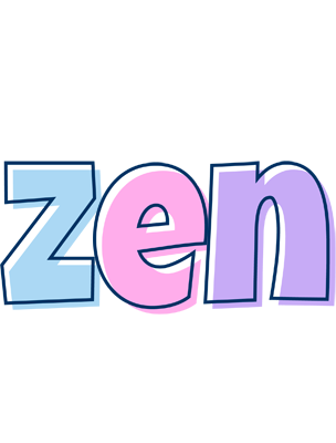Zen pastel logo