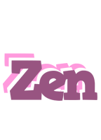 Zen relaxing logo