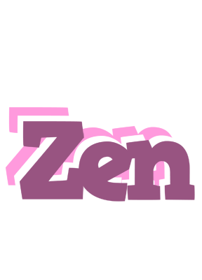 Zen relaxing logo