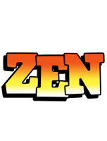 Zen sunset logo