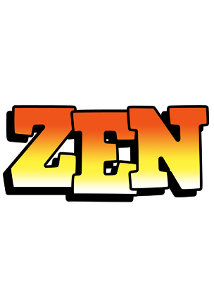Zen sunset logo