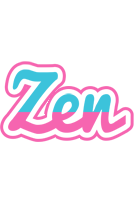 Zen woman logo