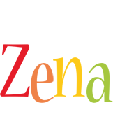 Zena birthday logo