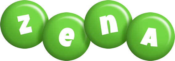 Zena candy-green logo