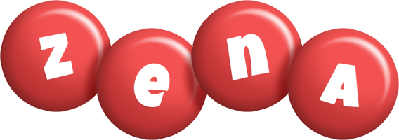 Zena candy-red logo
