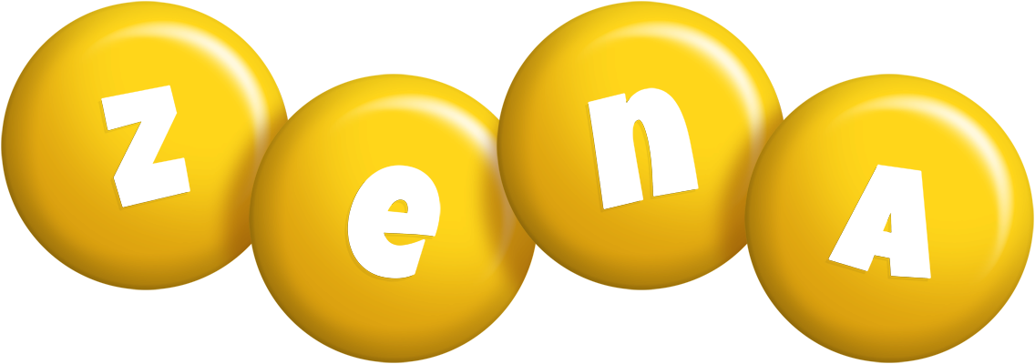 Zena candy-yellow logo