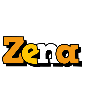 Zena cartoon logo