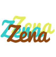 Zena cupcake logo