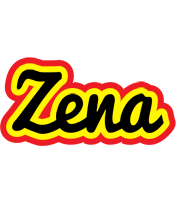 Zena flaming logo