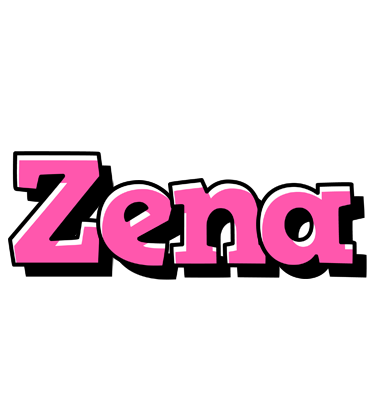 Zena girlish logo