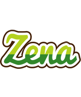 Zena golfing logo