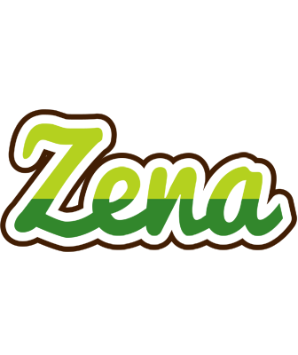 Zena golfing logo