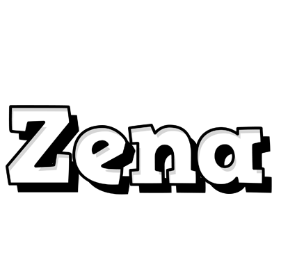 Zena snowing logo