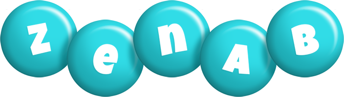 Zenab candy-azur logo
