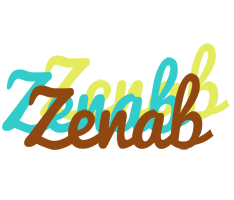 Zenab cupcake logo