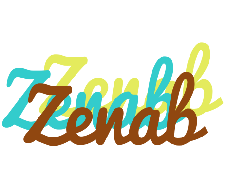 Zenab cupcake logo