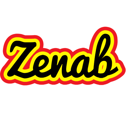 Zenab flaming logo