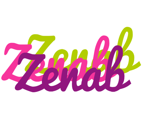 Zenab flowers logo