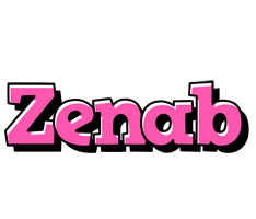 Zenab girlish logo