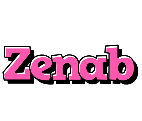 Zenab girlish logo
