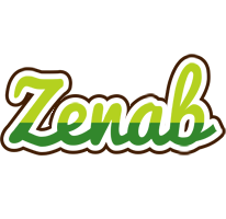 Zenab golfing logo