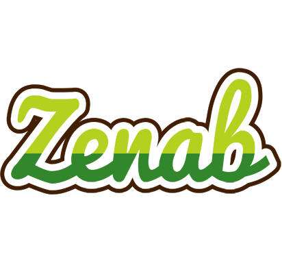 Zenab golfing logo