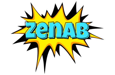 Zenab indycar logo