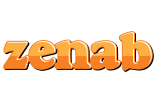 Zenab orange logo