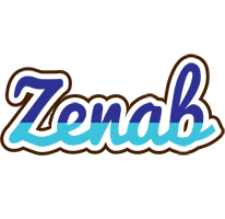 Zenab raining logo