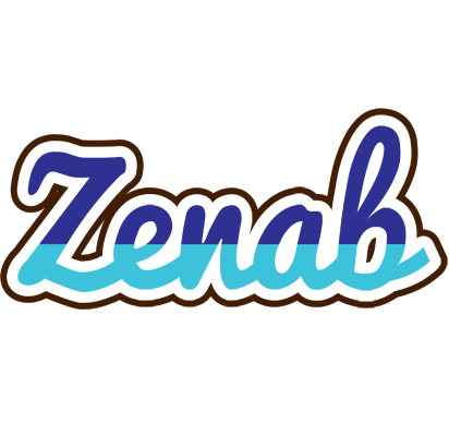 Zenab raining logo