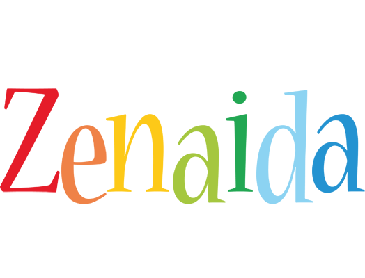 Zenaida birthday logo