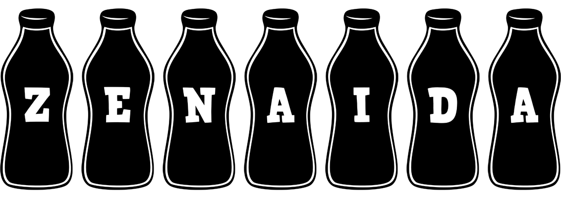 Zenaida bottle logo