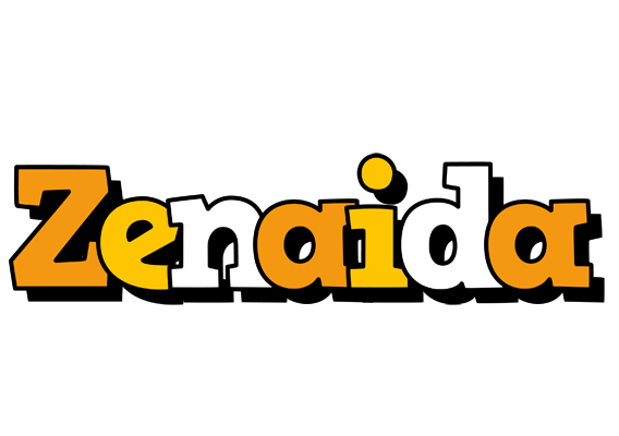 Zenaida cartoon logo