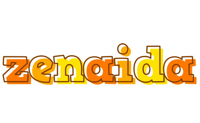 Zenaida desert logo
