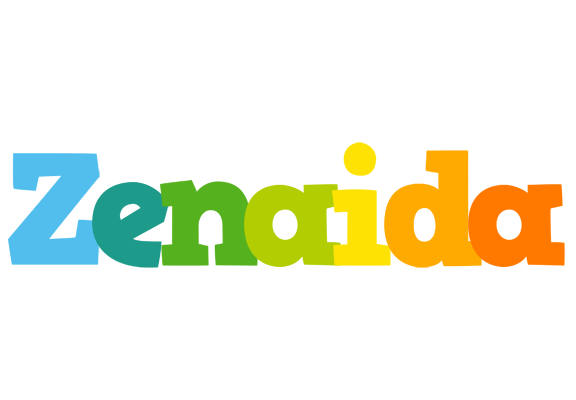 Zenaida rainbows logo