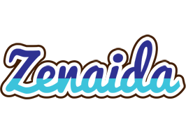 Zenaida raining logo