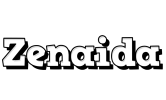 Zenaida snowing logo