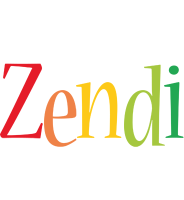 Zendi birthday logo