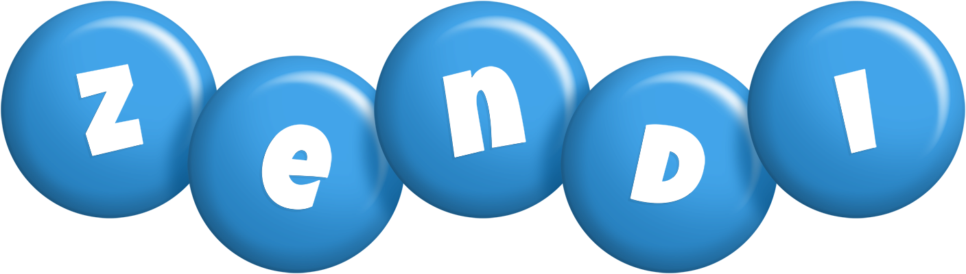 Zendi candy-blue logo