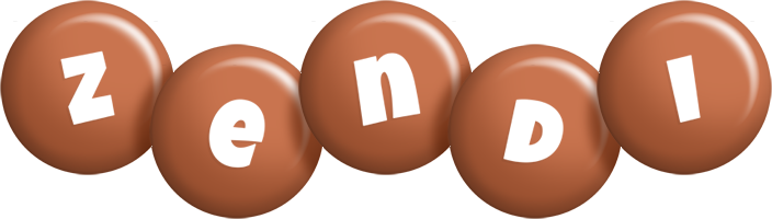 Zendi candy-brown logo