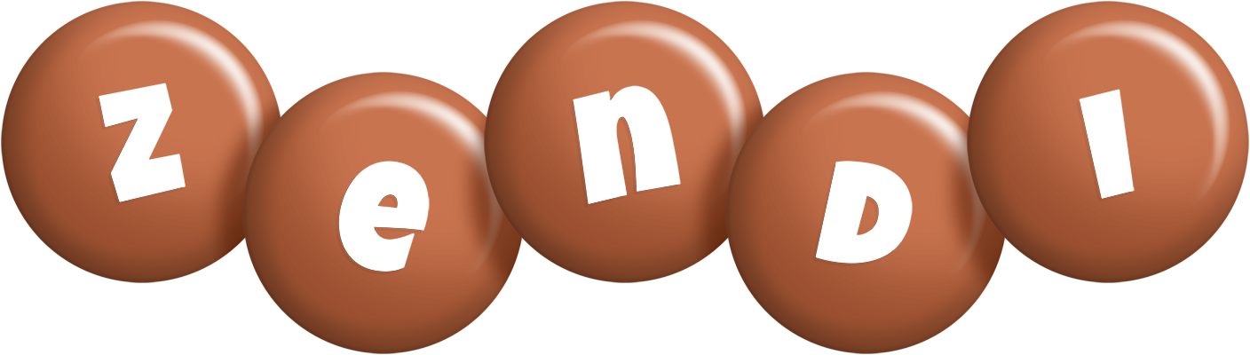 Zendi candy-brown logo